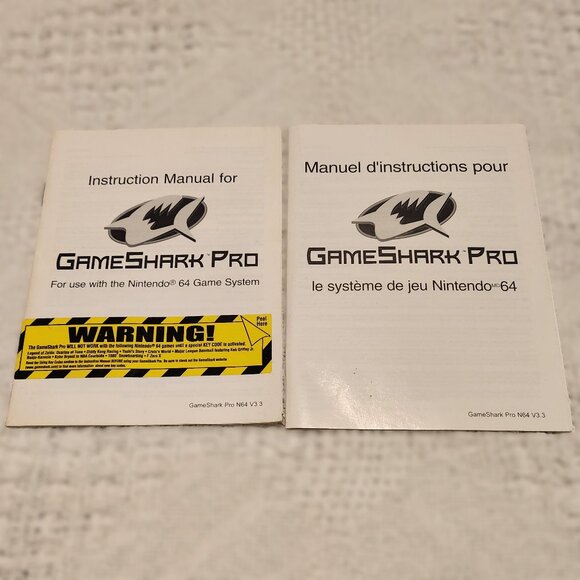 N64 Game Shark Pro  V 3.3 With original box and VHS Tape - Picture 13 of 13